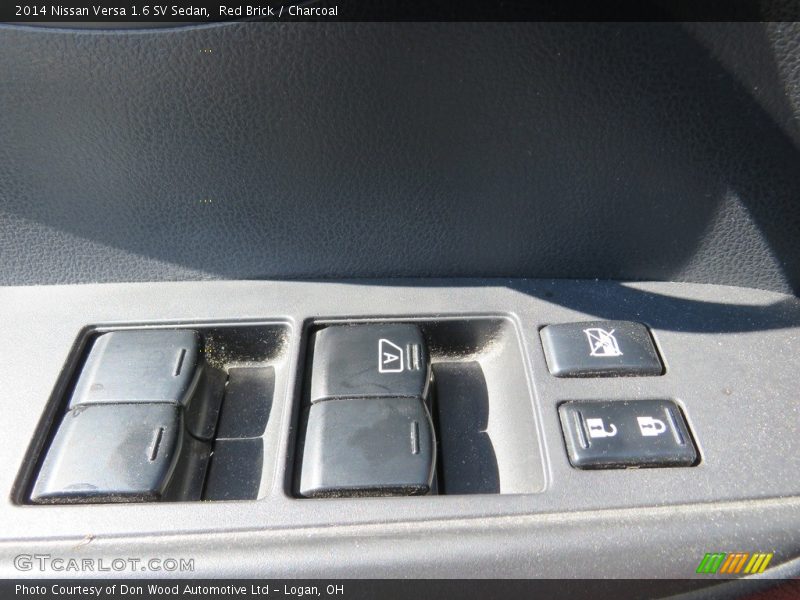 Red Brick / Charcoal 2014 Nissan Versa 1.6 SV Sedan
