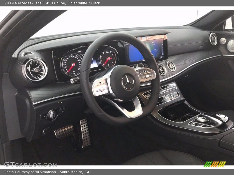 Polar White / Black 2019 Mercedes-Benz E 450 Coupe
