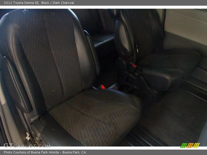 Black / Dark Charcoal 2011 Toyota Sienna SE