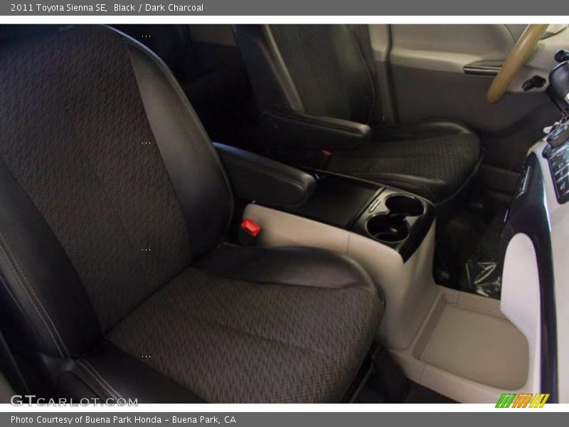 Black / Dark Charcoal 2011 Toyota Sienna SE
