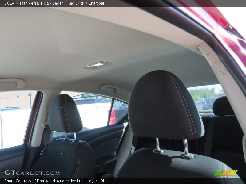 Red Brick / Charcoal 2014 Nissan Versa 1.6 SV Sedan