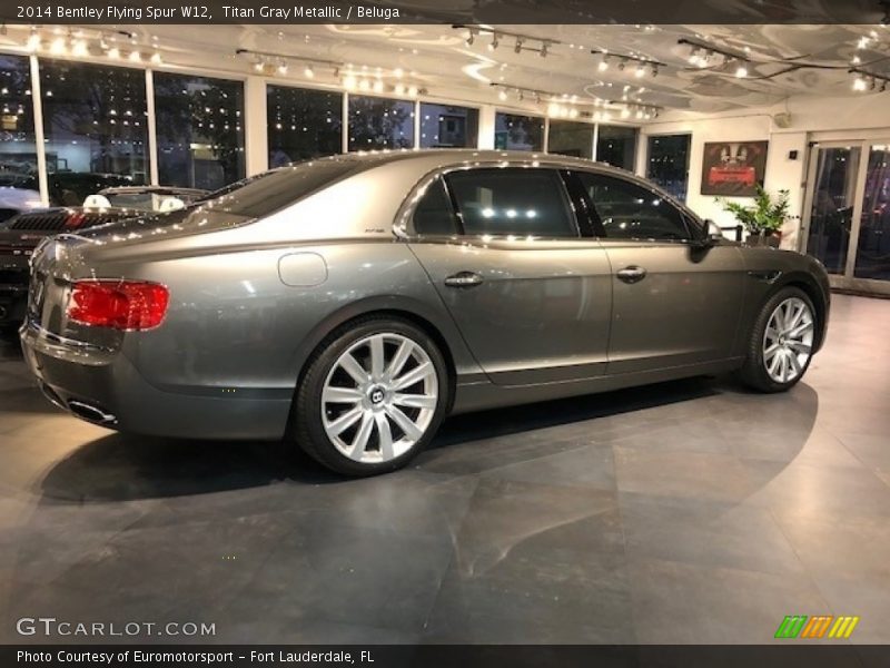 Titan Gray Metallic / Beluga 2014 Bentley Flying Spur W12