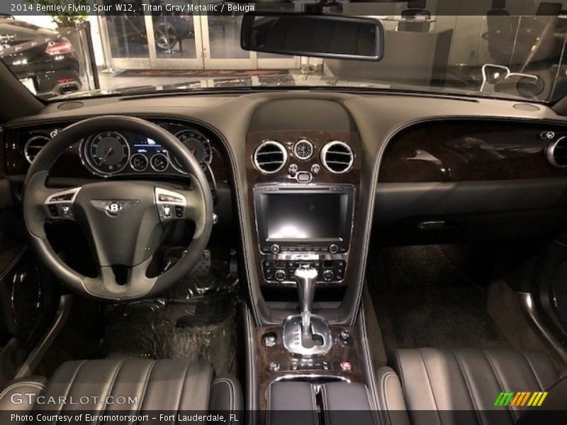 Titan Gray Metallic / Beluga 2014 Bentley Flying Spur W12
