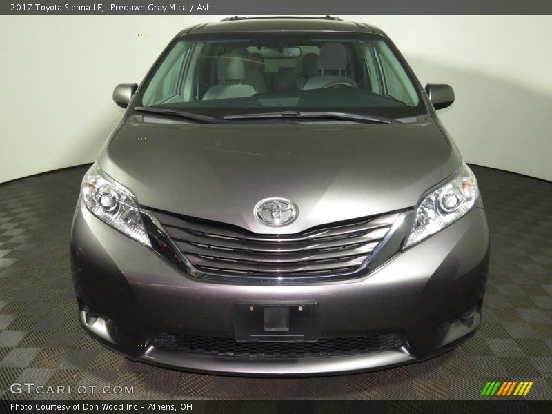 Predawn Gray Mica / Ash 2017 Toyota Sienna LE