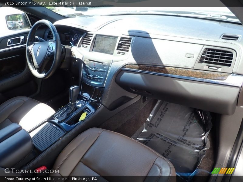 Dashboard of 2015 MKS AWD