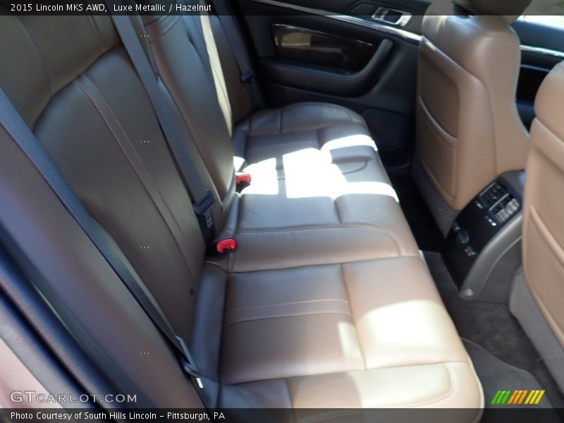Rear Seat of 2015 MKS AWD