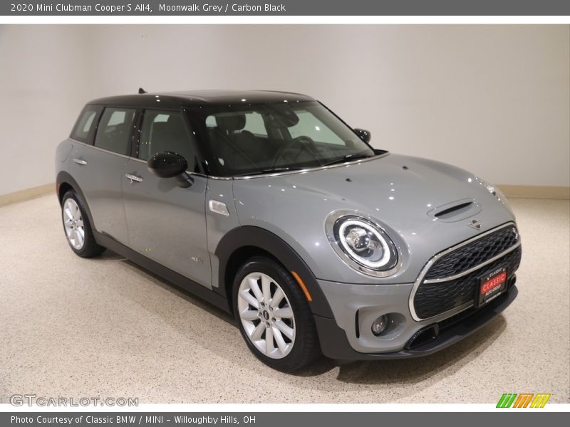 Moonwalk Grey / Carbon Black 2020 Mini Clubman Cooper S All4