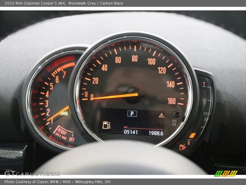 Moonwalk Grey / Carbon Black 2020 Mini Clubman Cooper S All4