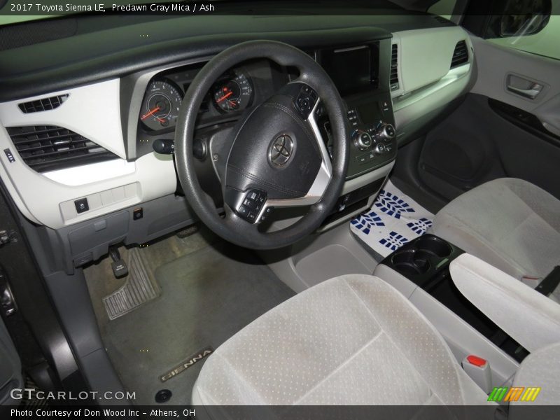Predawn Gray Mica / Ash 2017 Toyota Sienna LE