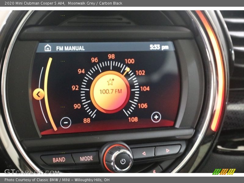 Moonwalk Grey / Carbon Black 2020 Mini Clubman Cooper S All4