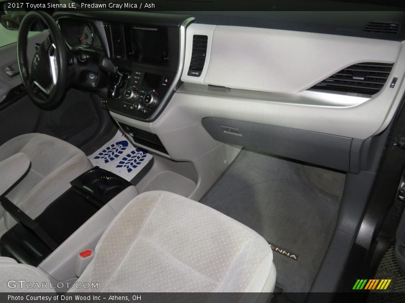Predawn Gray Mica / Ash 2017 Toyota Sienna LE