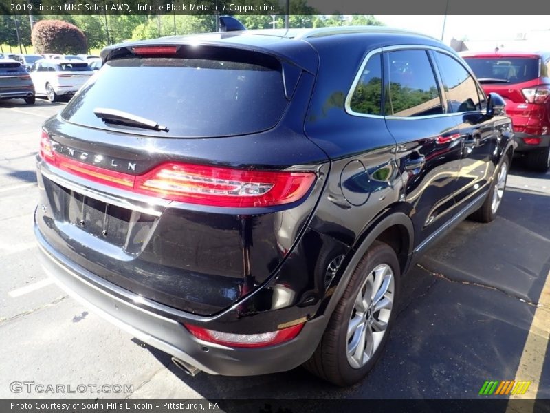 Infinite Black Metallic / Cappuccino 2019 Lincoln MKC Select AWD