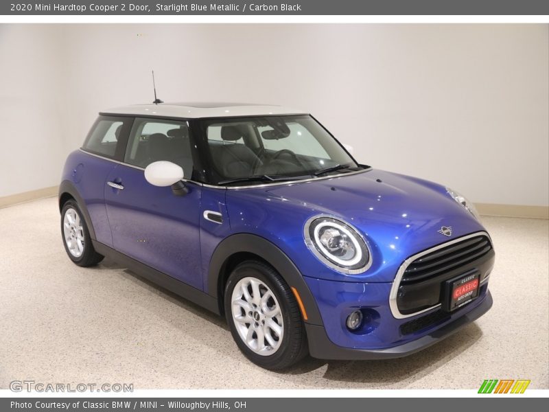 Starlight Blue Metallic / Carbon Black 2020 Mini Hardtop Cooper 2 Door