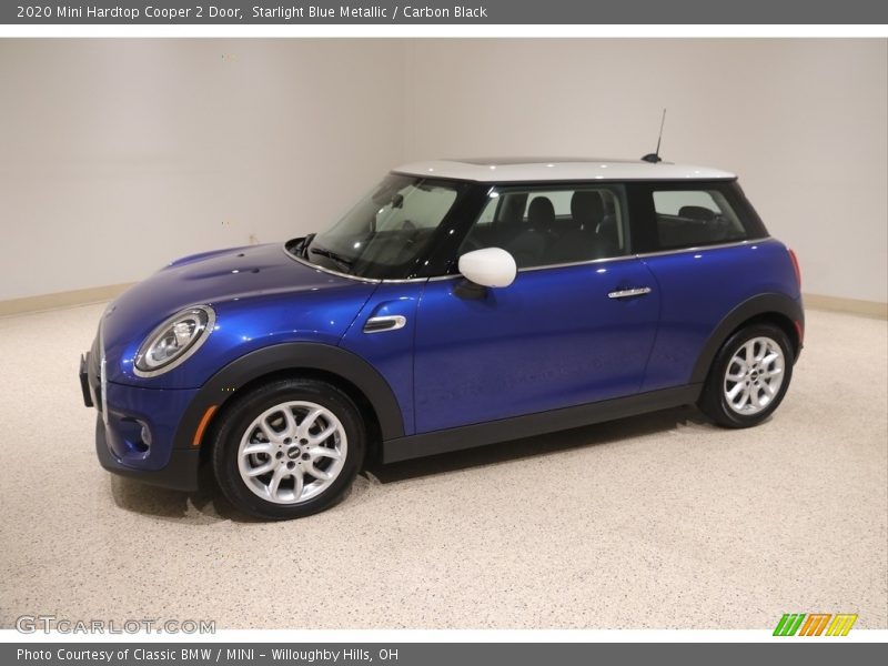 Starlight Blue Metallic / Carbon Black 2020 Mini Hardtop Cooper 2 Door