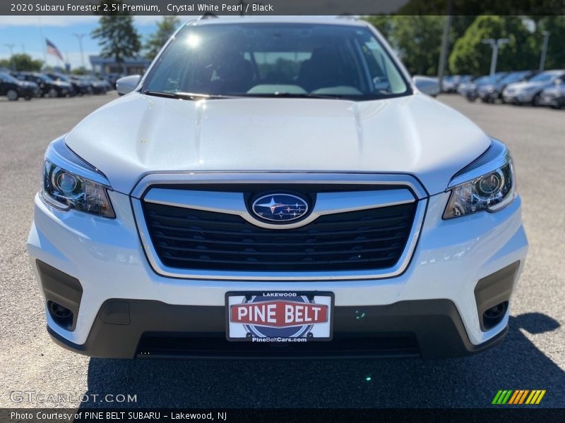 Crystal White Pearl / Black 2020 Subaru Forester 2.5i Premium