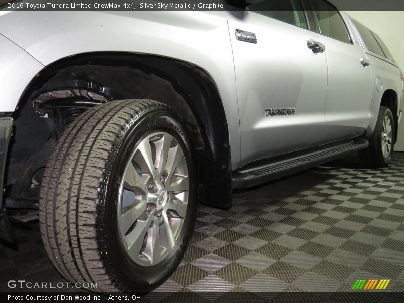 Silver Sky Metallic / Graphite 2016 Toyota Tundra Limited CrewMax 4x4