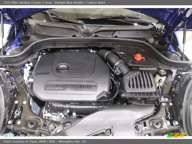 Starlight Blue Metallic / Carbon Black 2020 Mini Hardtop Cooper 2 Door