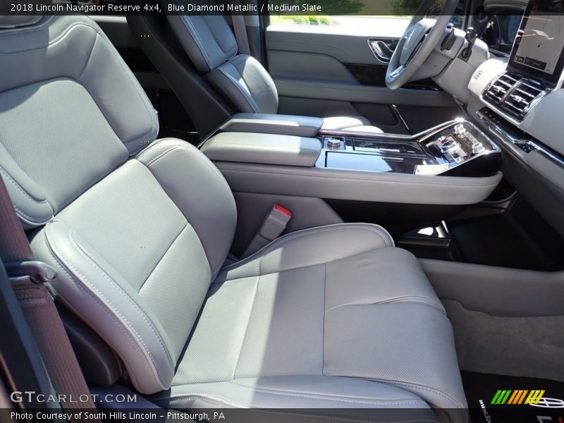 Blue Diamond Metallic / Medium Slate 2018 Lincoln Navigator Reserve 4x4