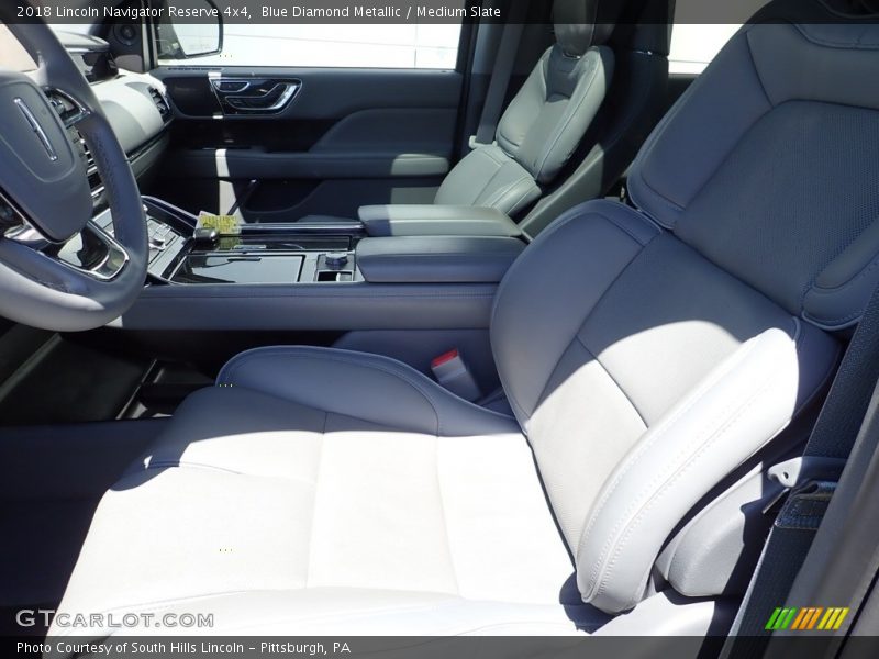 Blue Diamond Metallic / Medium Slate 2018 Lincoln Navigator Reserve 4x4