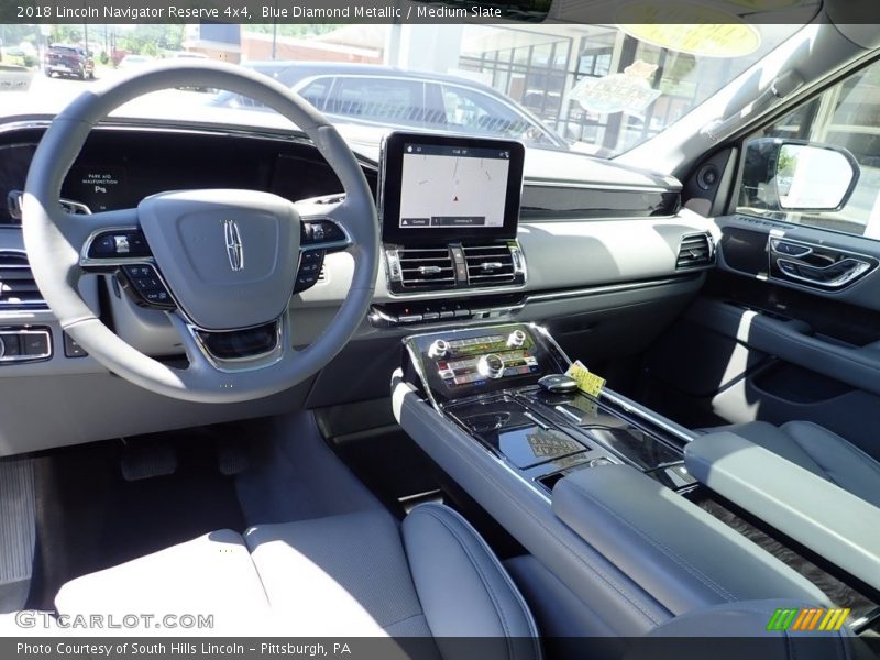  2018 Navigator Reserve 4x4 Medium Slate Interior