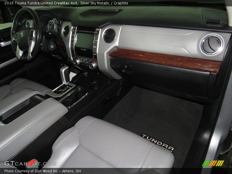 Silver Sky Metallic / Graphite 2016 Toyota Tundra Limited CrewMax 4x4