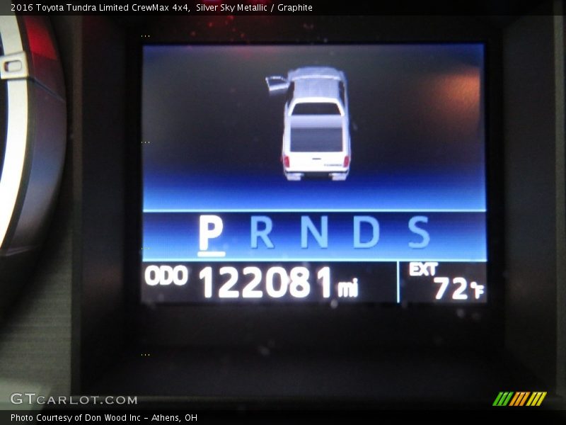 Silver Sky Metallic / Graphite 2016 Toyota Tundra Limited CrewMax 4x4