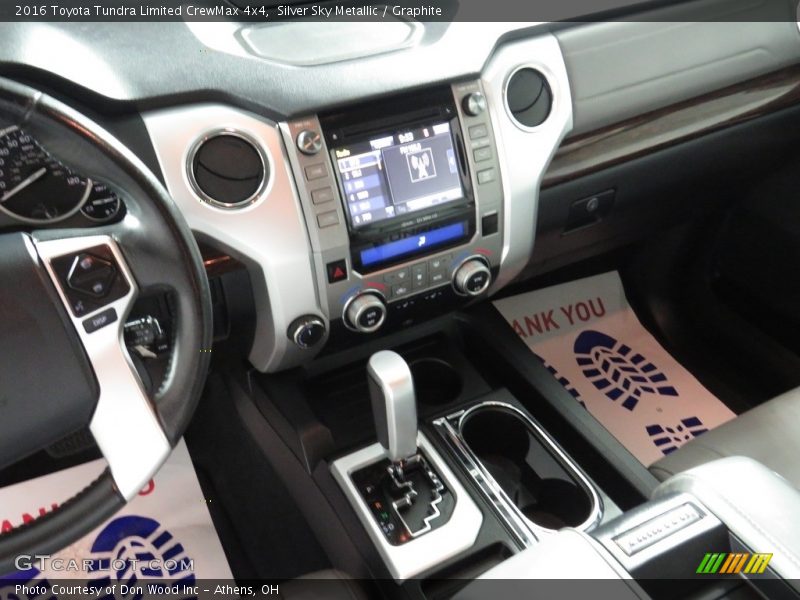 Silver Sky Metallic / Graphite 2016 Toyota Tundra Limited CrewMax 4x4