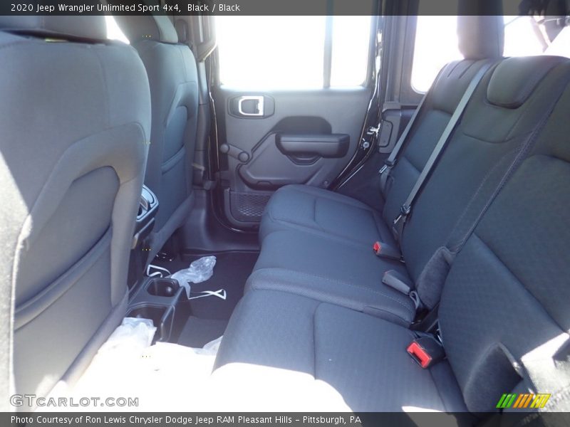 Black / Black 2020 Jeep Wrangler Unlimited Sport 4x4