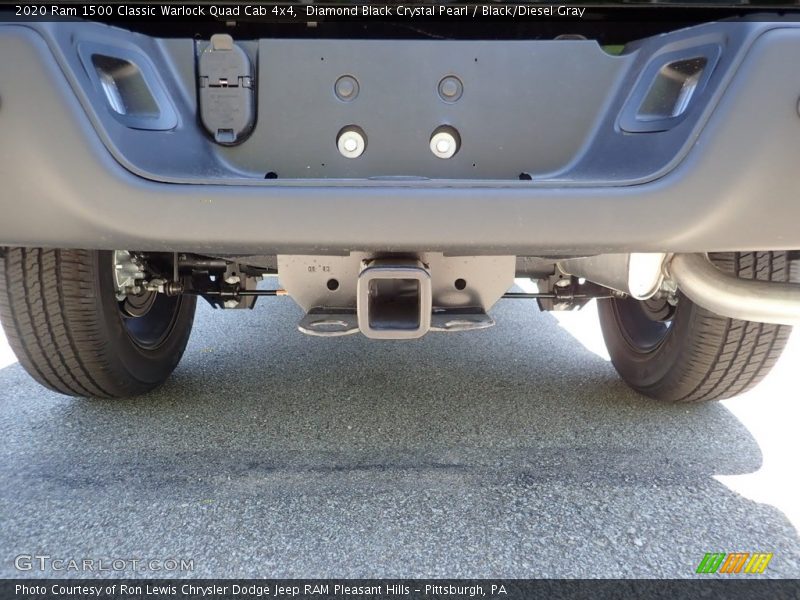 Diamond Black Crystal Pearl / Black/Diesel Gray 2020 Ram 1500 Classic Warlock Quad Cab 4x4