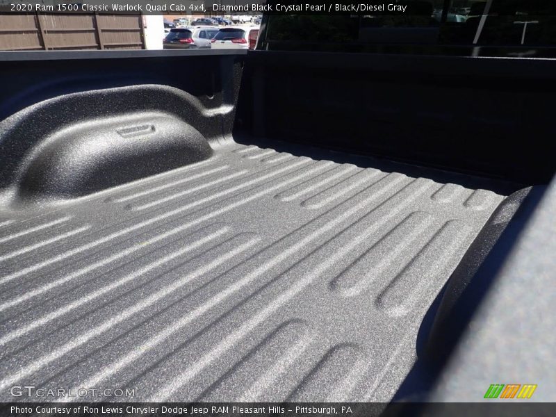 Diamond Black Crystal Pearl / Black/Diesel Gray 2020 Ram 1500 Classic Warlock Quad Cab 4x4