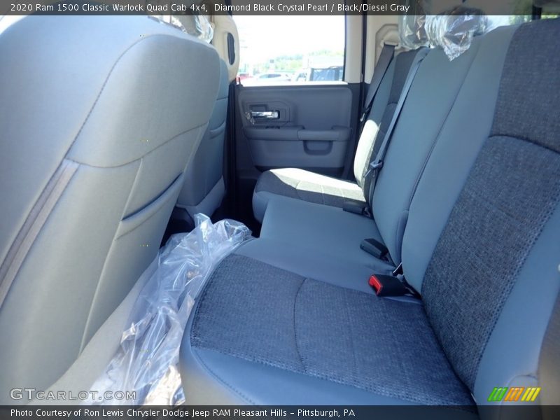 Diamond Black Crystal Pearl / Black/Diesel Gray 2020 Ram 1500 Classic Warlock Quad Cab 4x4