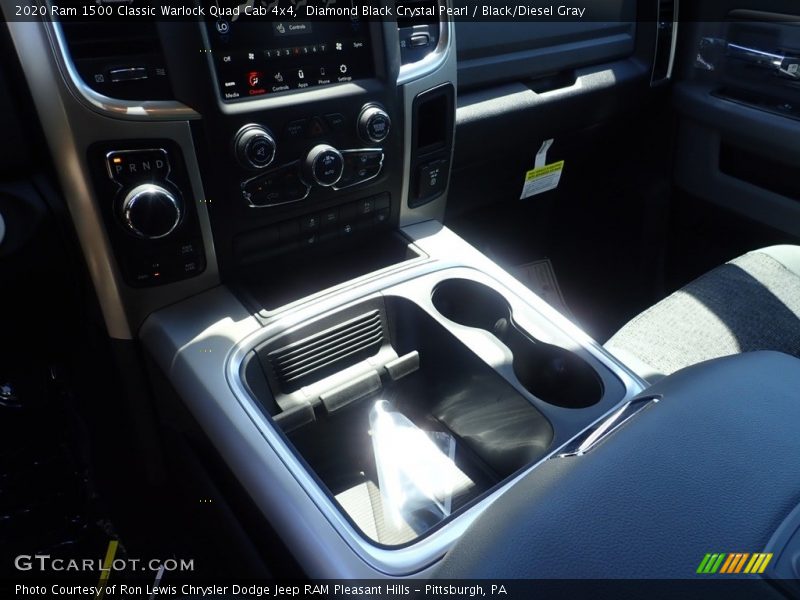 Diamond Black Crystal Pearl / Black/Diesel Gray 2020 Ram 1500 Classic Warlock Quad Cab 4x4
