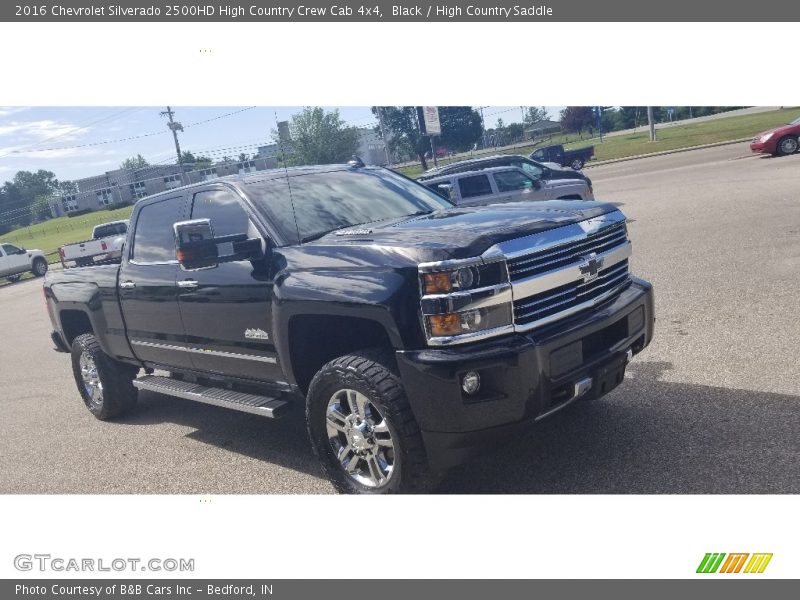 Black / High Country Saddle 2016 Chevrolet Silverado 2500HD High Country Crew Cab 4x4