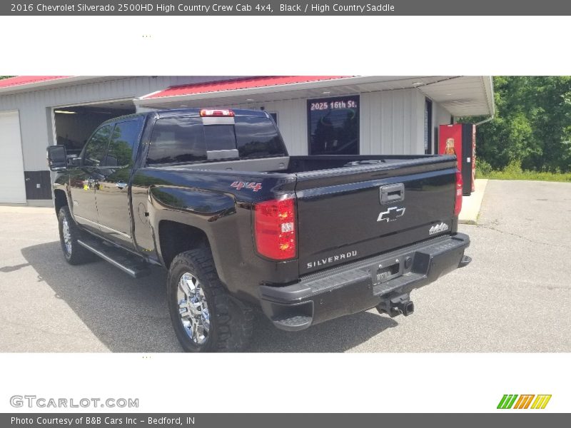 Black / High Country Saddle 2016 Chevrolet Silverado 2500HD High Country Crew Cab 4x4