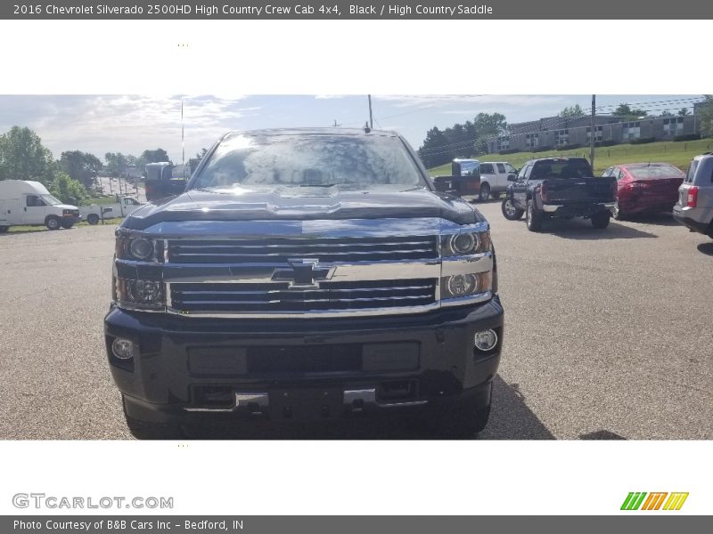 Black / High Country Saddle 2016 Chevrolet Silverado 2500HD High Country Crew Cab 4x4