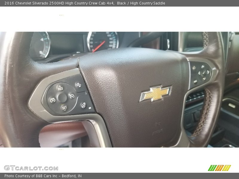 Black / High Country Saddle 2016 Chevrolet Silverado 2500HD High Country Crew Cab 4x4