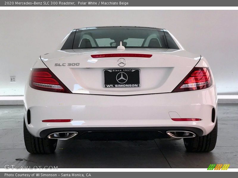 Polar White / Macchiato Beige 2020 Mercedes-Benz SLC 300 Roadster