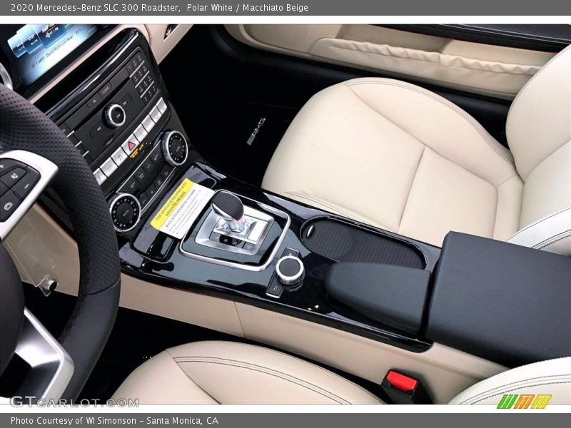 Polar White / Macchiato Beige 2020 Mercedes-Benz SLC 300 Roadster
