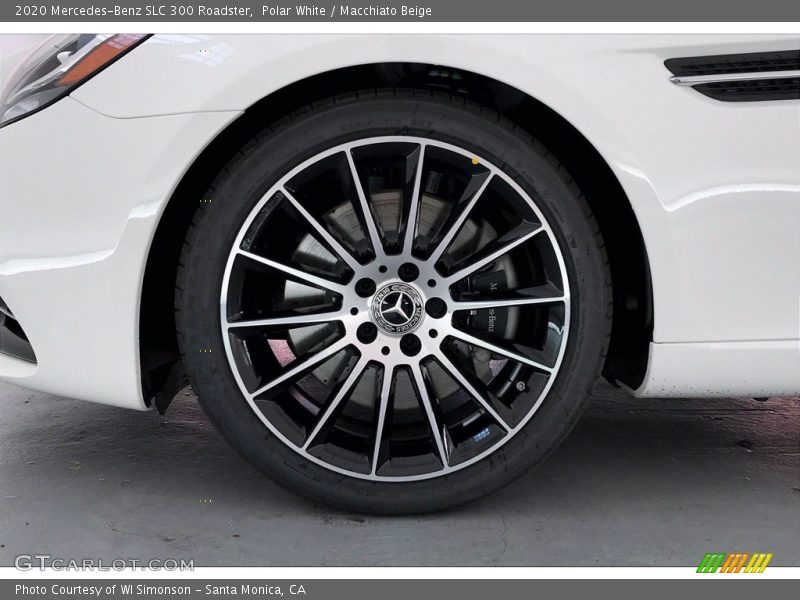 Polar White / Macchiato Beige 2020 Mercedes-Benz SLC 300 Roadster