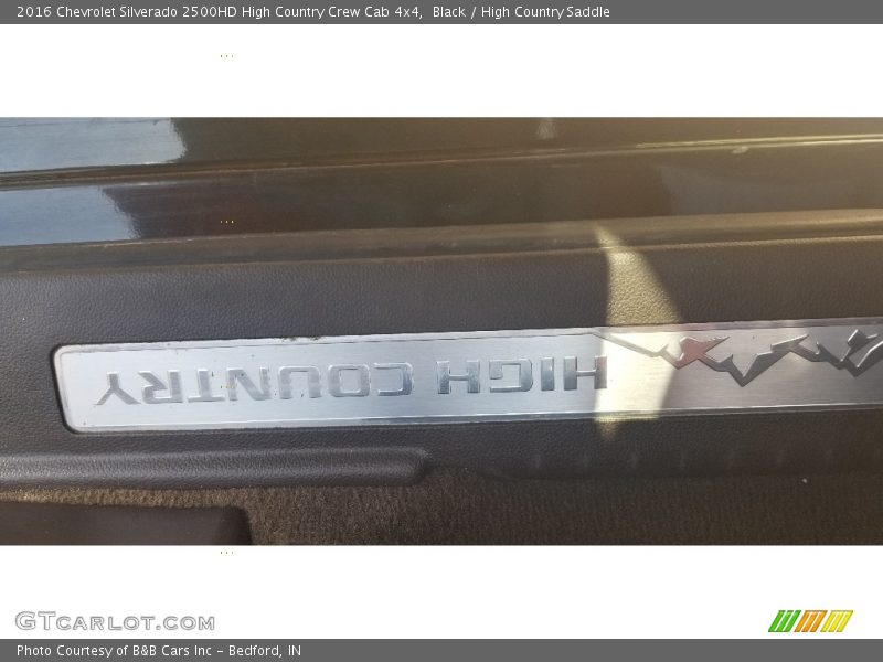 Black / High Country Saddle 2016 Chevrolet Silverado 2500HD High Country Crew Cab 4x4