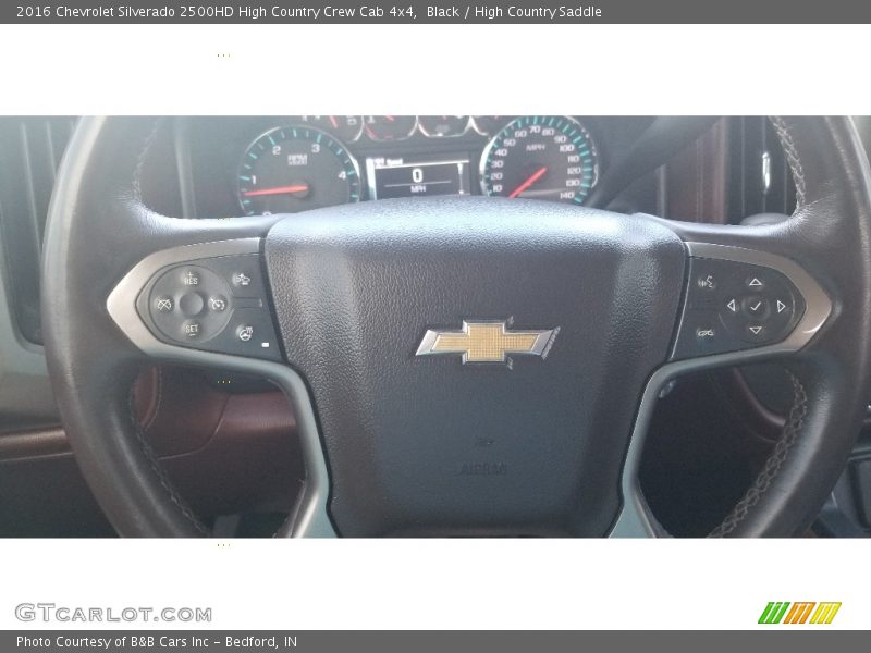 Black / High Country Saddle 2016 Chevrolet Silverado 2500HD High Country Crew Cab 4x4