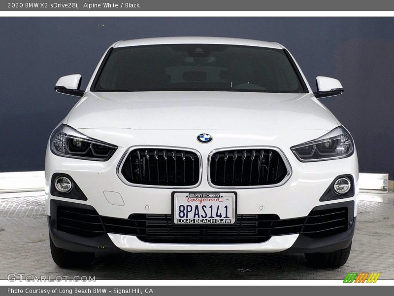 Alpine White / Black 2020 BMW X2 sDrive28i