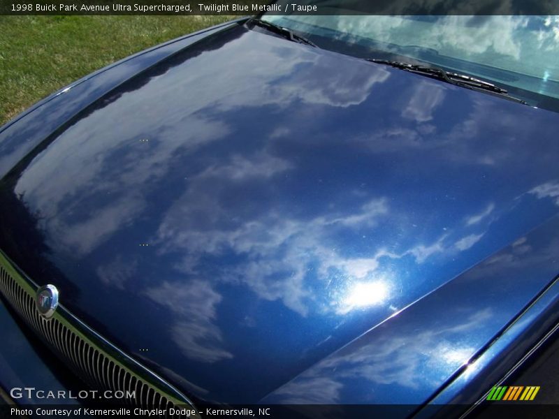 Twilight Blue Metallic / Taupe 1998 Buick Park Avenue Ultra Supercharged