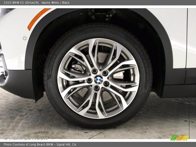 Alpine White / Black 2020 BMW X2 sDrive28i