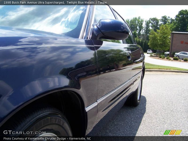 Twilight Blue Metallic / Taupe 1998 Buick Park Avenue Ultra Supercharged