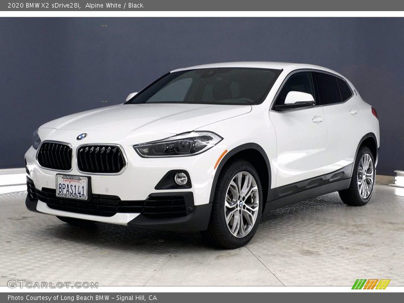 Alpine White / Black 2020 BMW X2 sDrive28i