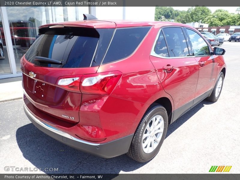 Cajun Red Tintcoat / Jet Black 2020 Chevrolet Equinox LT AWD
