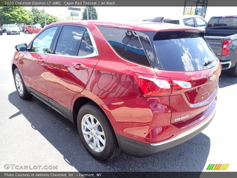 Cajun Red Tintcoat / Jet Black 2020 Chevrolet Equinox LT AWD