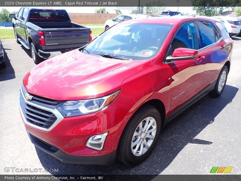 Cajun Red Tintcoat / Jet Black 2020 Chevrolet Equinox LT AWD