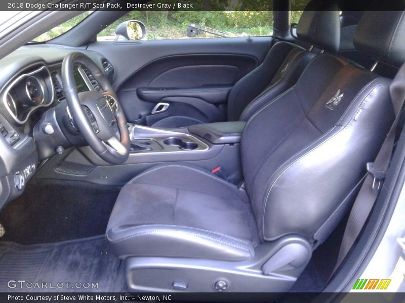 Destroyer Gray / Black 2018 Dodge Challenger R/T Scat Pack